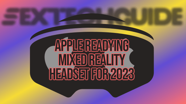 Apple mixed reality headset set for 2021.