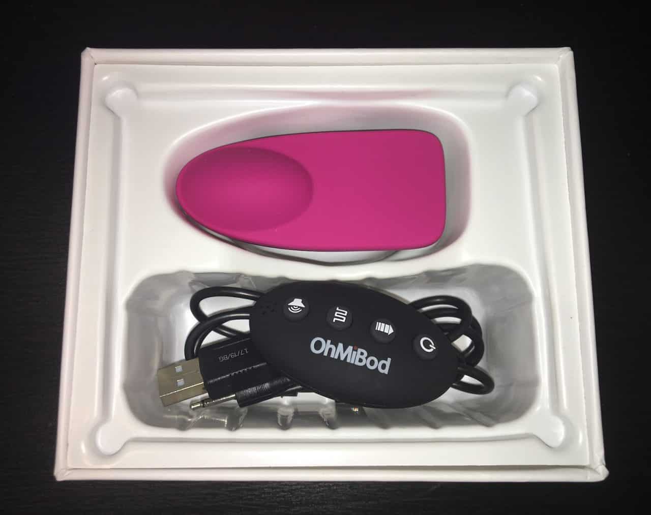 Whats in the box Ohmibod review
