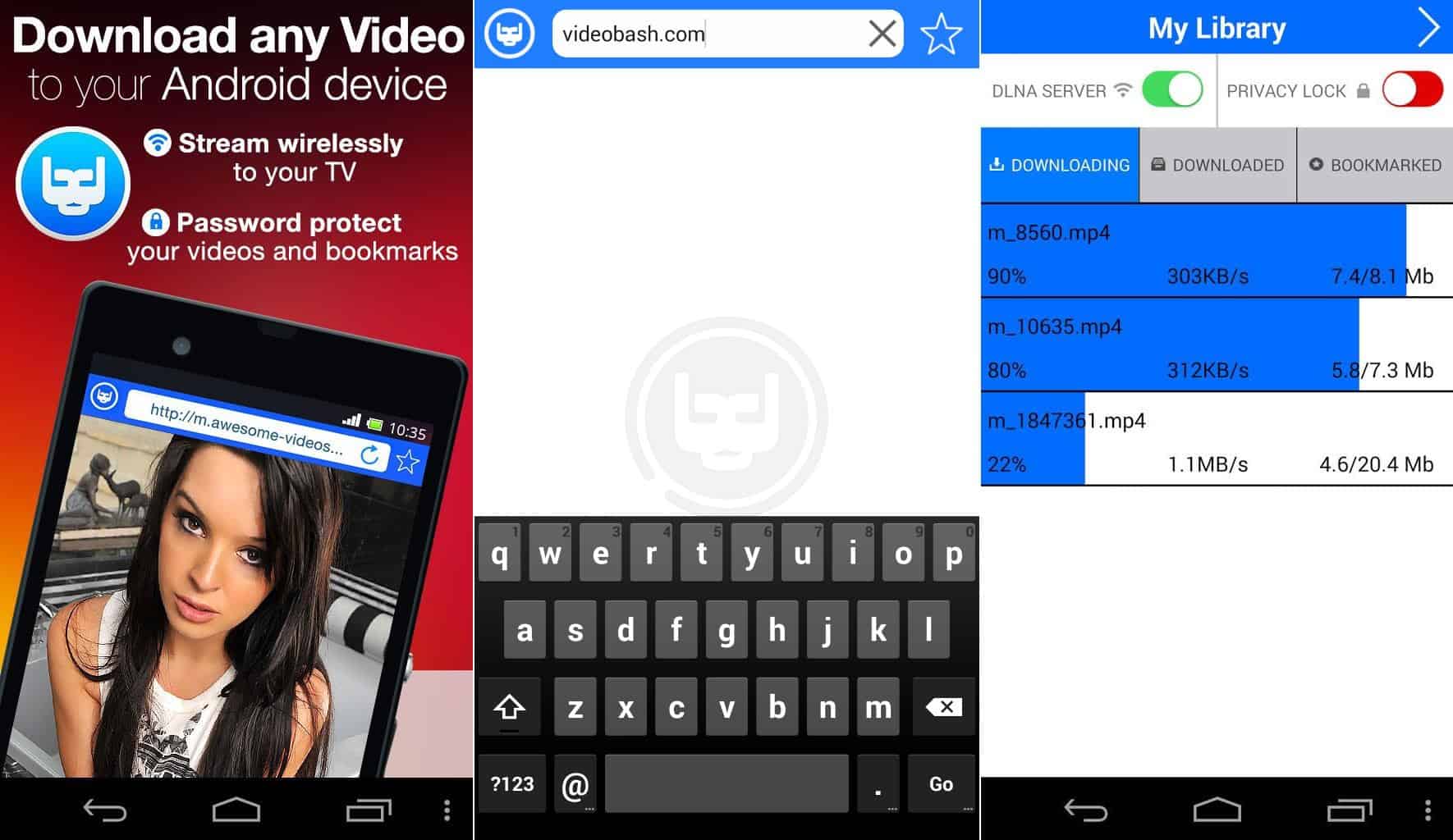 BaDoinkVIP: Android video downloader apk.