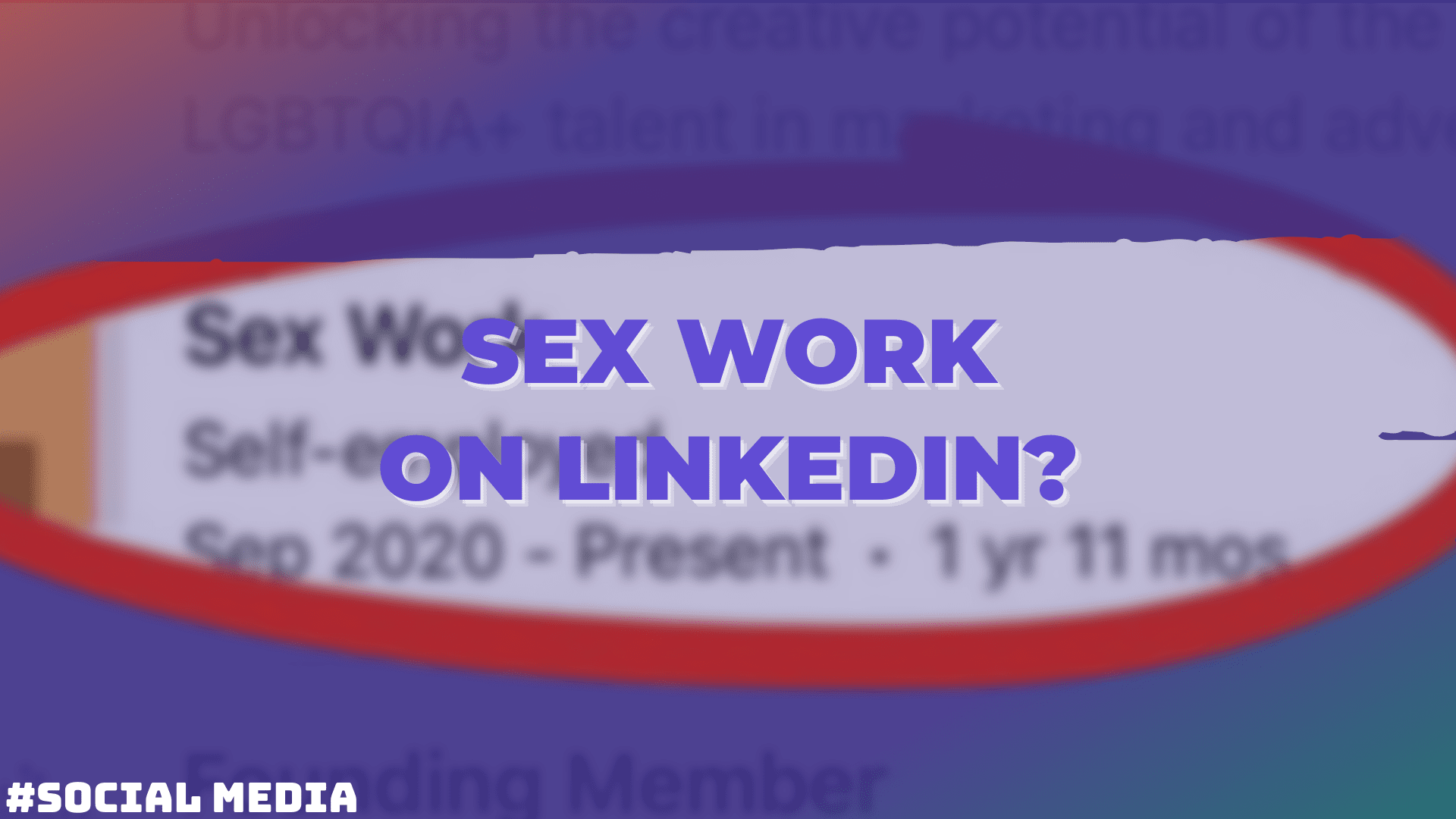 sex work on linkedin